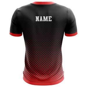 Camiseta de fútbol de hombre de impresión por sublimación de poliéster personalizada OEM fabricante impresión personalizada impresa bajo demanda por sublimación - Product Image 5