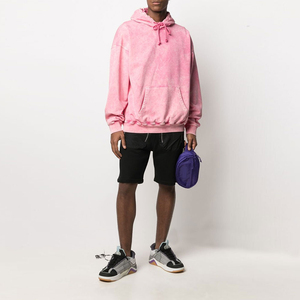 Vente en gros sur mesure Sweats à capuche lourds délavés à l'acide pour hommes Vêtements décontractés de haute qualité pour l'hiver - Product Image 6