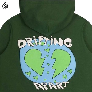 Stylish Fashionable <b>Pullover</b> <b>Men</b> Puff Print Hoodies Lightweight Latest Design <b>Men</b> Puff Print Hoodies <b>For</b> Adult - Product Image 6