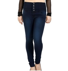 Jeans décontractés pour hommes de haute qualité en gros, pantalons en denim bleu délavé, respirants, coupe régulière, fabriqués au Pakistan - Product Image 2