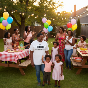 Maglietta personalizzabile HBCU Auntie per nonne adorabili e nonne preferite - Product Image 1