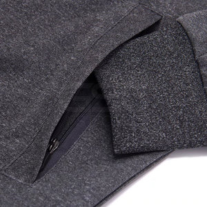 Chándal de algodón y poliéster para hombre, chándal con cremallera superior para hombre, chándal para correr para hombre - Product Image 6