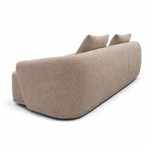 Sofá Modular de Lujo Tsofli - Diseño Curvo Contemporáneo, Tapizado en Tela / Terciopelo / Gamuza, Módulo Central de Mármol Opcional - Product Image 5