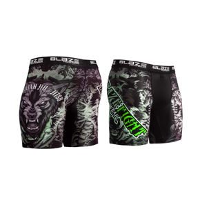 Sublimated Compression Shorts for Sports Running Gym Training MMA Fight Jiu Jitsu Kimono-Cool Dry <b>Tights</b> Rashguard Leggings - Product Image 2