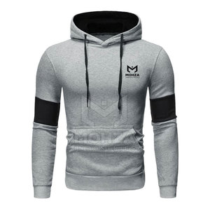 เสื้อฮู้ดดี้ผู้ชายคุณภาพพรีเมียมรุ่นใหม่ล่าสุด ผ้าฝ้ายฟลีซ 100% ระบายอากาศได้ดี แห้งเร็ว สวมใส่สบายสำหรับผู้ใหญ่ - Product Image 1