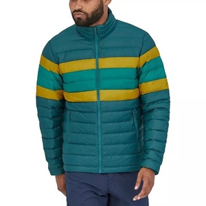 เสื้อโค้ทกันหนาวแบบลำลองของผู้ชาย, เสื้อแจ็คเก็ตกันหนาวขนห่านและเป็ดสีตัดกันสำหรับการใช้งานกลางแจ้ง - Product Image 3