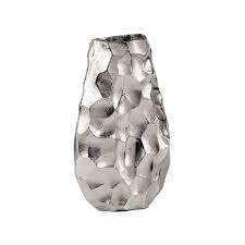 แจกันดอกไม้ทรงกลมสไตล์โมเดิร์น ทำจากอะลูมิเนียมลายนูน สำหรับตกแต่งบ้าน งานแต่งงาน คริสต์มาส วางบนโต๊ะ - Product Image 4