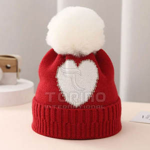 Mejor estilo Nueva llegada Jacquard Gorros Sombreros 100% Lana Ropa de invierno Gorros de alta calidad - Product Image 2