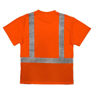 Ropa de Trabajo de Alta Visibilidad Personalizada al por Mayor, 100% Poliéster, Reflectante de Seguridad para la Construcción, Transpirable, de Dos Tonos, que Absorbe la Humedad - Product Image 5