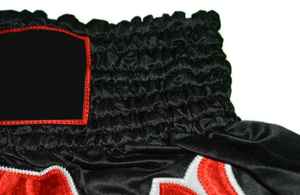 กางเกงขาสั้นมวยไทยขาสั้นสีดำออกแบบได้ตามต้องการ - Product Image 5