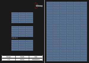 Fabricante directo India Alto brillo 300x600 Azulejos de pared digitales esmaltados de cerámica Alta calidad Nuevo diseño moderno Villas Sólido - Product Image 3
