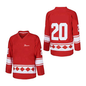 Jersey de hockey sobre hielo para adultos al por mayor, diseño personalizado, uniforme de equipo, hecho en Pakistán - Product Image 1
