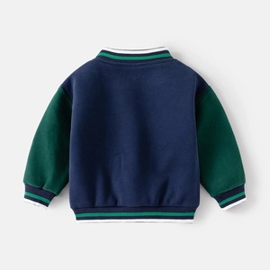 Chaqueta Varsity para Niños al por Mayor, Personalizada OEM ODM, Estilo Universitario con Botones, Abrigo de Invierno Cálido para Niños, Ropa de Moda Infantil - Product Image 2