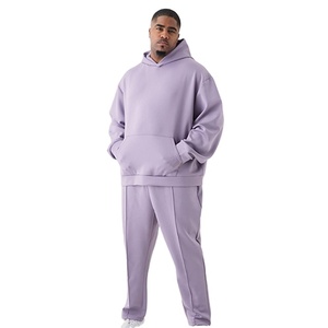 Gran oferta, chándales informales de invierno de talla grande para hombre, chándal de algodón transpirable cálido de gran tamaño/forro polar con patrón estampado - Product Image 1