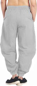 2025 Vintage grande taille décontracté hommes pantalons de haute qualité 100% coton léger tricoté toile séchage rapide taille moyenne Style lavé - Product Image 3