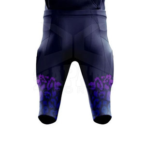 Maillot de football américain personnalisé, durable, respirant, séchage rapide, 100 % polyester, manches courtes, design élégant, option grandes tailles - Product Image 6