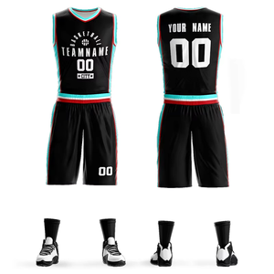Tenues de basketball en sublimation intégrale, vêtements d'équipe, maillots de basketball pour hommes, chemise, veste, uniformes de basketball réversibles personnalisés - Product Image 3