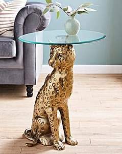 Mesa auxiliar decorativa de último diseño con acabado en bronce de forma redonda, muebles decorativos para sala de estar, mesa de centro de diseño en relieve - Product Image 6