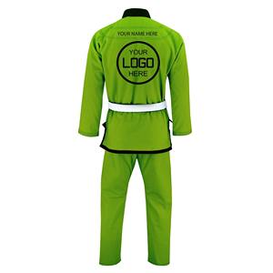Léger Durable BJJ Gi Brésilien Jiu Jitsu Kimono Logo Personnalisé Uniforme D'art Martial Unisexe Formation Compétition Grappling Suit - Product Image 5