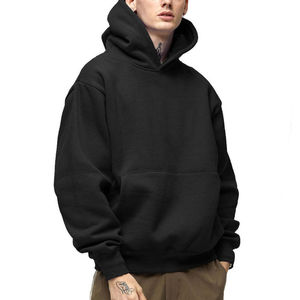 Basics Pullover Hoodies Streetwear Manga larga Precio razonable Top Product Men Hoodies - Product Image 4