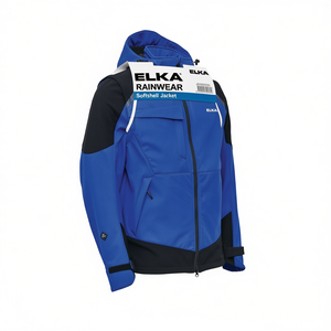 Elka rainwear softshell JACKET ทำงาน X-Treme รอยัลน้ำเงิน/ดำ-อุปกรณ์ความปลอดภัย & เอาตัวรอด - Product Image 2