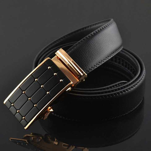 High Quality Genuine Leather Men's Belt with Alloy Buckle Custom Logo Customizable Color & Design-Luxury Fashion Casual Style - Product Image 6