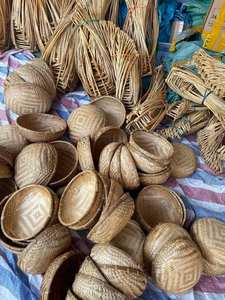 Bandeja premium de bambú natural hecha a mano para servir comida, bebidas y aperitivos - Product Image 3