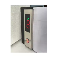 Panneau d'appel numérique de luxe en acier inoxydable pour hall d'ascenseur, système LOP HOP pour hôtels traditionnels, hôpitaux et appartements