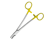 Pince chirurgicale orthopédique vétérinaire BERRY DUROGRIP sur mesure de 185 mm, droite, avec torsadeur de fil TC, pour usage industriel, OEM, DIY