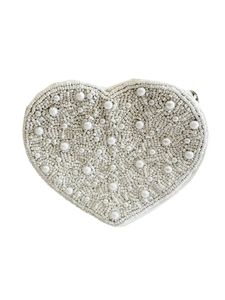 Mini sac à fermeture éclair de conception de fête de mariage de broderie perlée artisanale de qualité supérieure avec le style de déclaration de perle de rocaille de haute qualité de l'Inde - Product Image 2