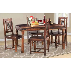 ฮิลตันโต๊ะไม้4S - Product Image 1