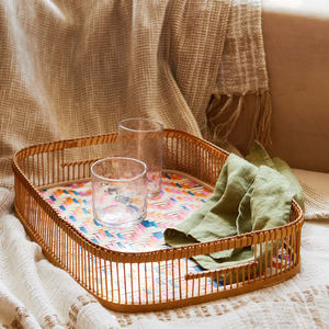 Plateaux en bois de bambou naturel, ensemble complet pour service de table fabriqué au Vietnam de haute qualité, bon marché, 20 pièces - Product Image 6