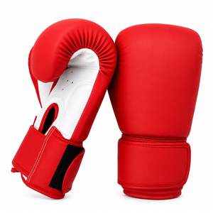 Gants de boxe personnalisés avec logo, gants d'entraînement Muay Thai MMA, gants de sparring en cuir de qualité supérieure, gants de boxe pour arts martiaux, vente en gros OEM - Product Image 1