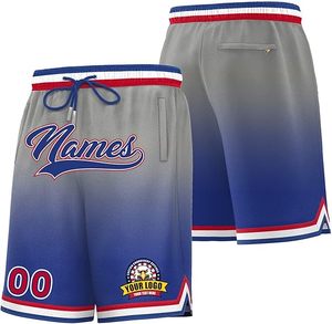 Shorts de basketball personnalisés en maille polyester à séchage rapide, avec logo personnalisé, pour athlétisme, course, gym, fitness, entraînement, unisexe, OEM, ODM, vente en gros - Product Image 5