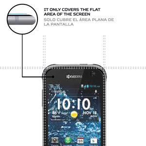 Antishock Screen <b>Protector</b> for Kyocera Hydro XTRM - Product Image 3