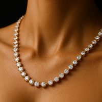 Ensemble collier et boucles d'oreilles élégants pour femmes, en zircon cubique, plaqué or 18 carats, bijoux en laiton, luxe, réglable, cadeau, anniversaire, mariage