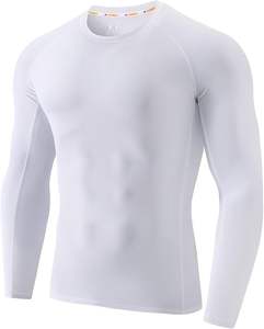 Combinaison de sport thermique pour homme 2025, manches longues, compression, pour la salle de sport, la musculation, le surf, respirante, séchage rapide - Product Image 6