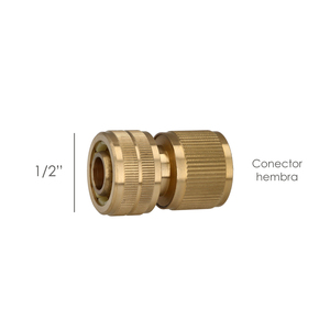 Conector de manguera de latón 1/2" - Product Image 2