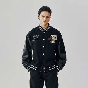 เสื้อแจ็กเก็ตทีมเบสบอลของผู้ชายเสื้อทีมโรงเรียน2025ดีไซน์ใหม่ - Product Image 6