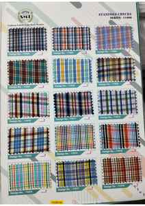 Tela Popelina a Cuadros de Polialgodón de Alta Calidad para Camisas de Uniforme Escolar, Calidad Estándar al Mejor Precio - Product Image 3