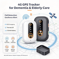 Traceur GPS personnel EU L32 avec système RTOS, mise à jour OTA, alarme de chute et station de charge – Dispositif de localisation par satellite multi-mode