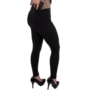 KATBROS INDUSTRY Tactical Gun Holster Legging for Women-<b>Concealed</b> Carry Spandex/Nylon Fleece Breathable Anti-Bacterial Leggings - Product Image 5
