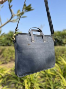 Unisex High Quality Genuine Leather <b>Messenger</b> Shoulder <b>Bag</b> New Design Multi-Use with Zipper Closure Fashionable and Hot Sale - Product Image 2