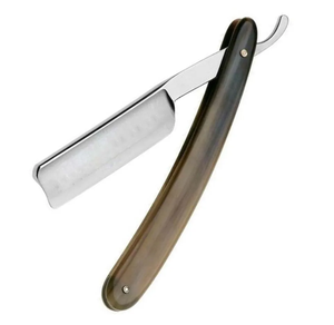 Maquinilla de afeitar recta para peluquero de salón profesional, etiqueta personalizada, hoja desechable de acero inoxidable individual, afeitado facial - Product Image 5