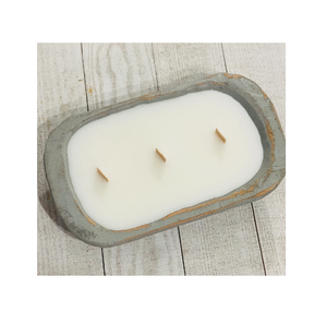 Bol à pâte en bois pour bougeoir et forme ronde de Noël et bol à pâte Bougeoir Articles de décoration de fêtes - Product Image 6