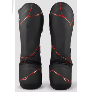 Bảo vệ ống chân bảo vệ bóng đá miếng đệm biểu tượng tùy chỉnh Kickboxing Đào tạo MMA Shin Guards võ thuật Shin mu bàn chân bảo vệ - Product Image 6
