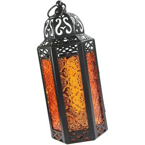 Beau porte-lanterne T-Light en métal fabriqué à la main élégant Accent de décoration pour la maison et l'extérieur de qualité supérieure fabriqué en Inde - Product Image 3