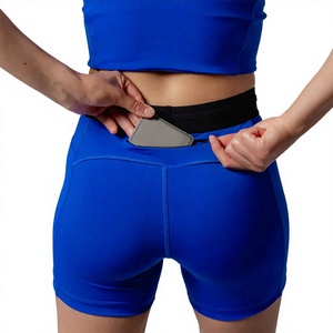 Women's Premium Quality Compression Shorts High Elastic Waist Breathable Design Skinny Fit Anti-Wrinkle Quick Dry Streetwear - Product Image 3