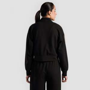 Black Inverse Upper with <b>Stand</b> Collar Breathable Autumn Fashion Accessory - Product Image 2