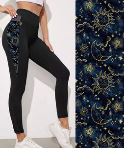 Leggings de gymnastique sans couture en coton pour femmes Leggings d'entraînement de Yoga de Style solide pour le Fitness d'été Leggings élastiques de Fitness de Sport - Product Image 1